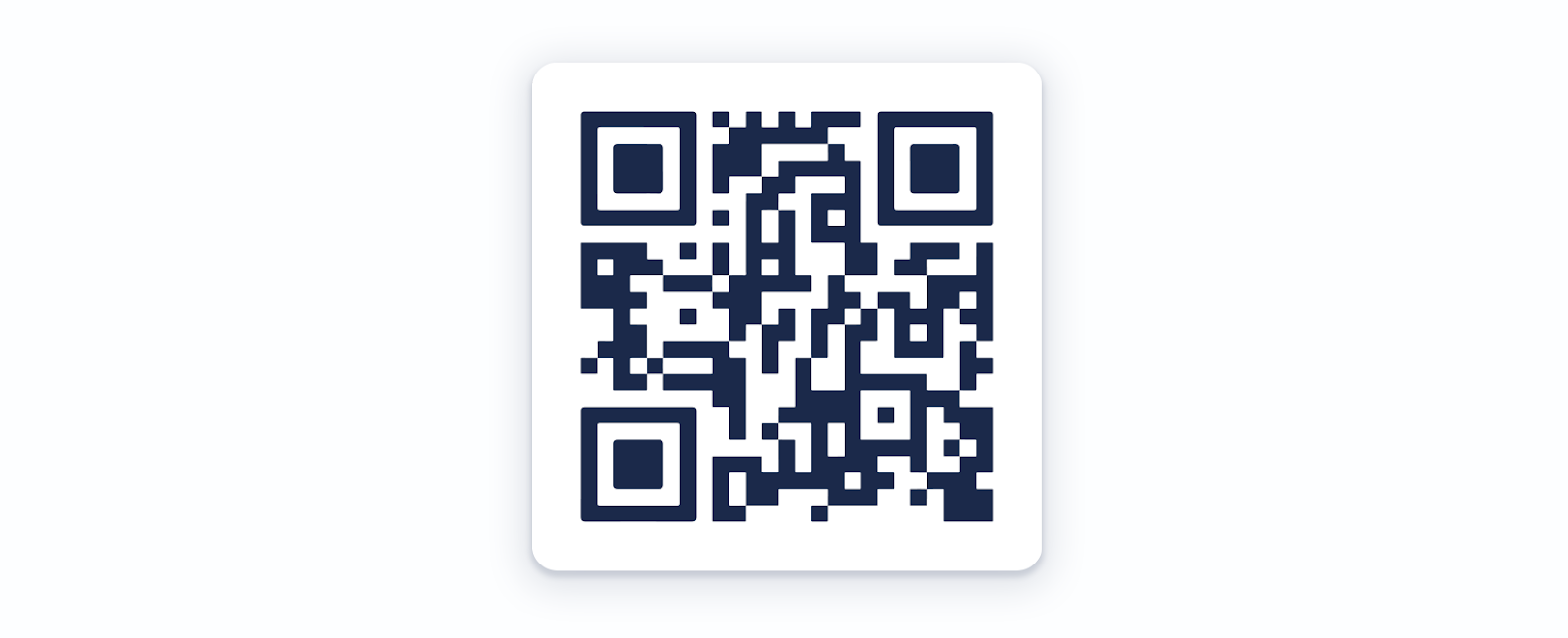 A basic QR Code.