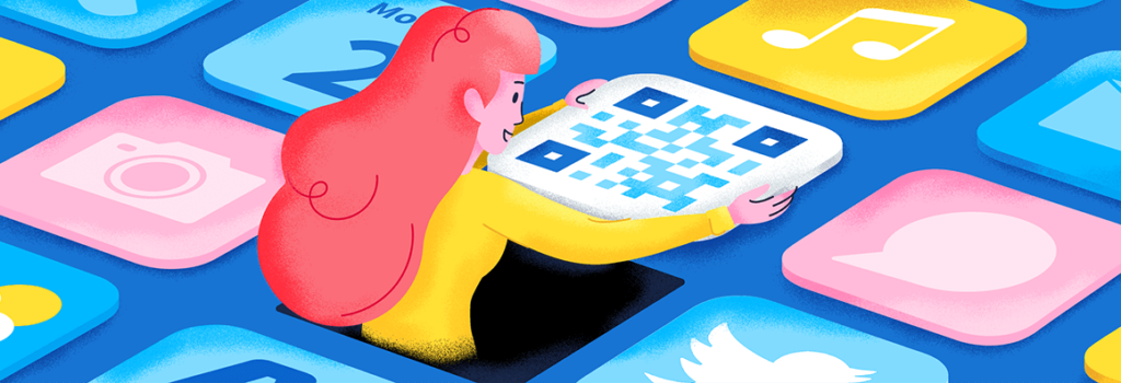 App marketing with QR Codes