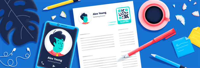 QR Code on resume is the coolest way to attract a hiring manager's attention