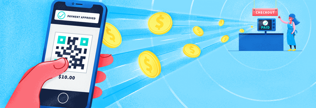 contactless payments with QR Codes