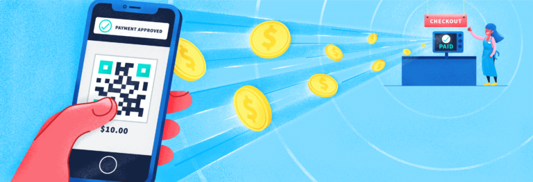 contactless payments with QR Codes