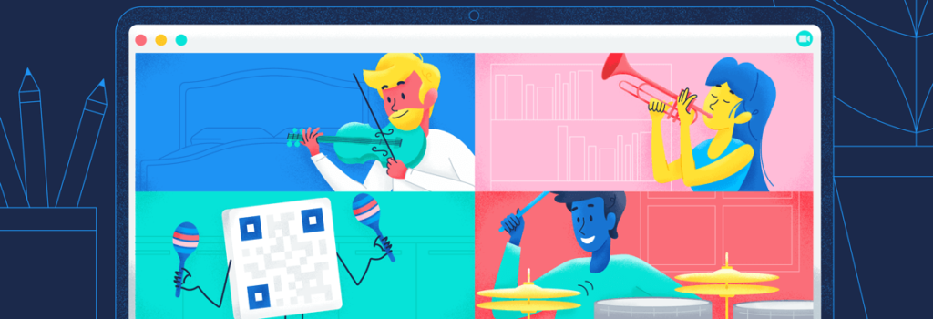 Create virtual events with QR Codes