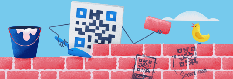 Create an interactive wall with QR Codes