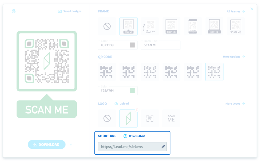 Snappy and sweet: use short URLs with a Dynamic URL QR Code