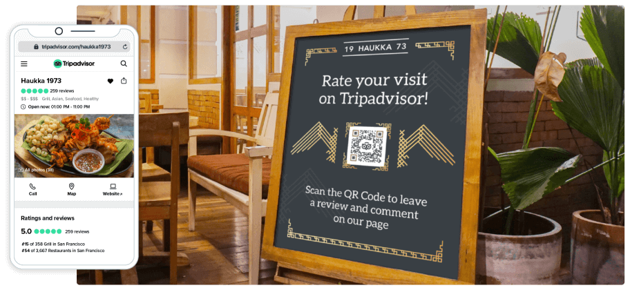 It streamlines your Tripadvisor review collection process
