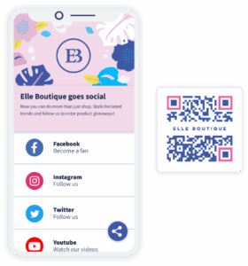 One QR Code for All Social Media Profiles | QR Code Generator