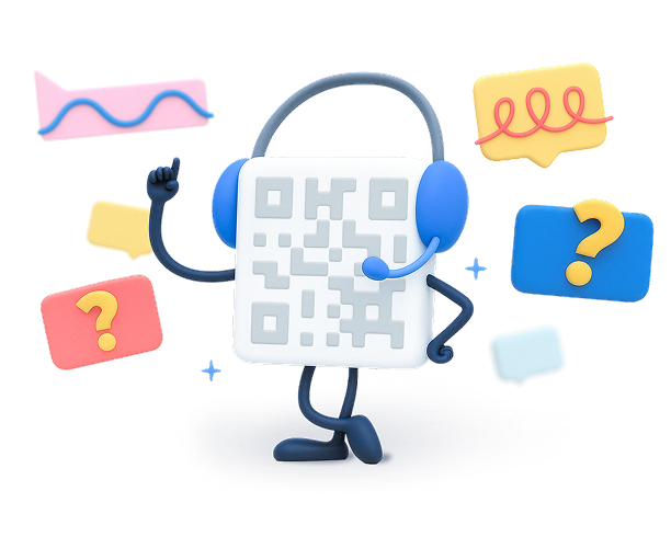 QR Code character answering questions