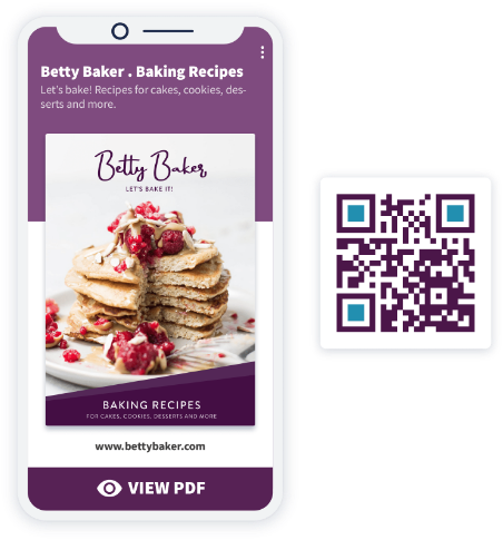 QR Code generator for PDF