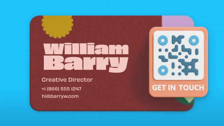 Business card example