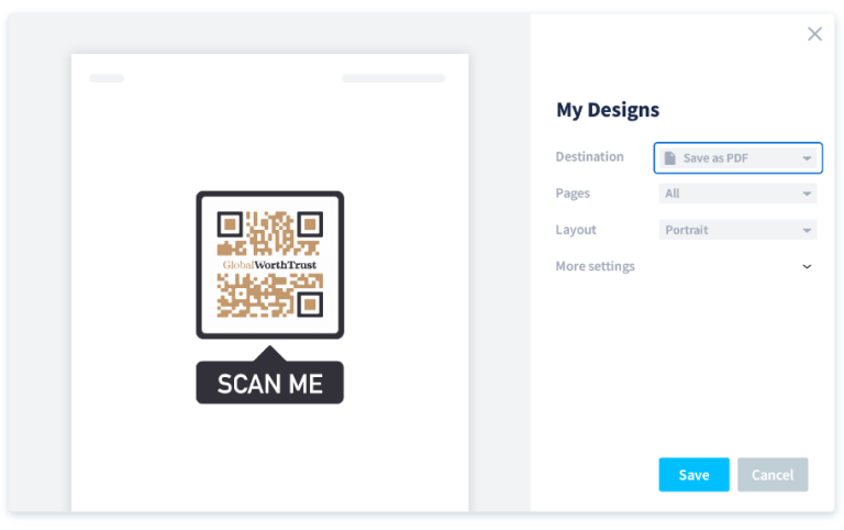 Download QR Codes into Different Formats | QR Code Generator