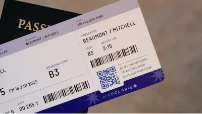 QR Code on an airport departures board prompting people to scan to view flight updates on their mobile phones.