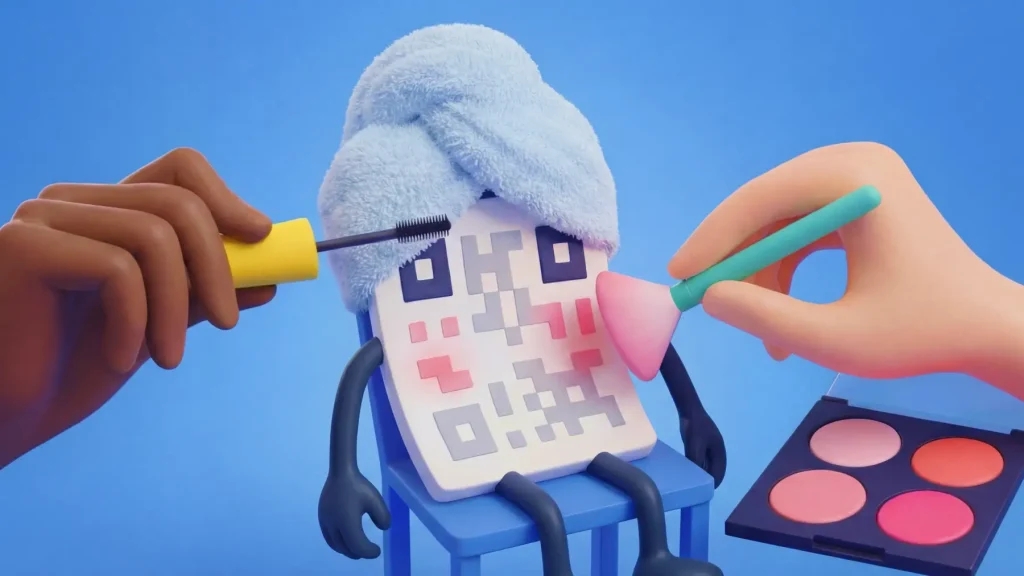 How to create a custom QR Code with colors and logos