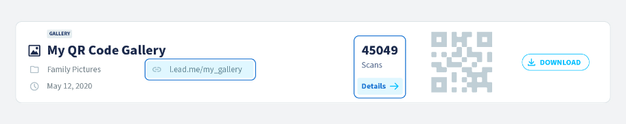 QR Code scan tracking on a Dynamic QR Code