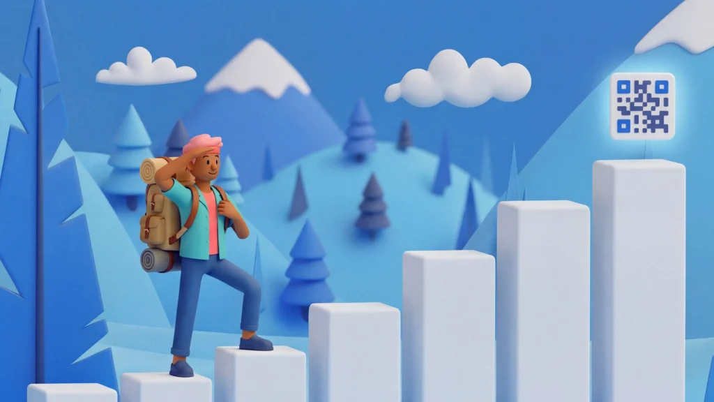 QR Code scan tracking metrics