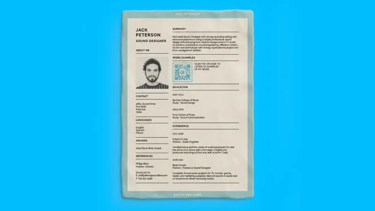 QR Codes on Resumes