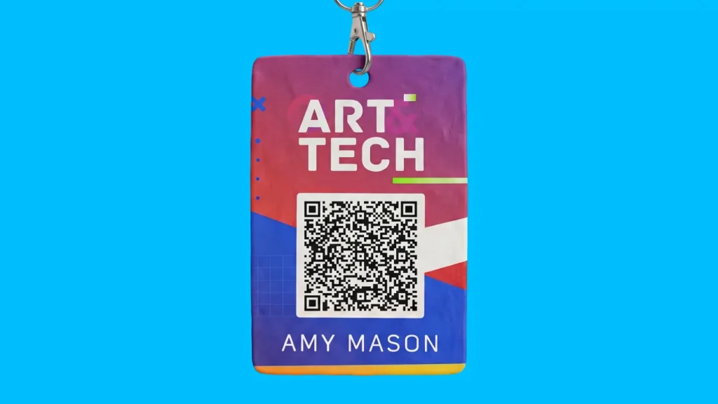 QR Codes on Badges