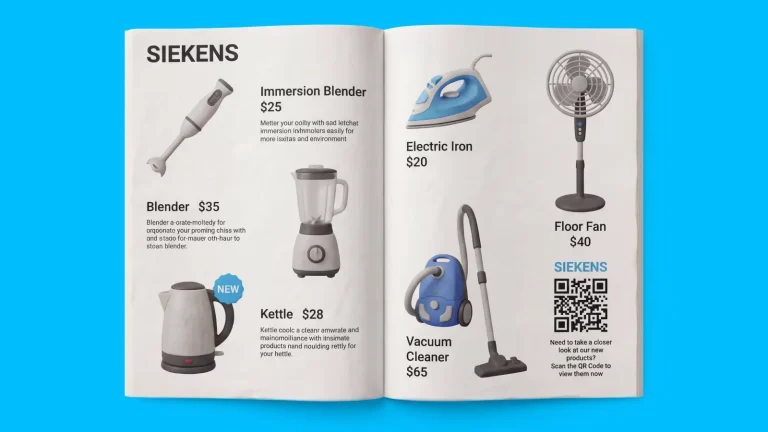 QR Codes on Catalogs