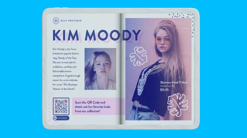 QR Codes on eBooks and eZines