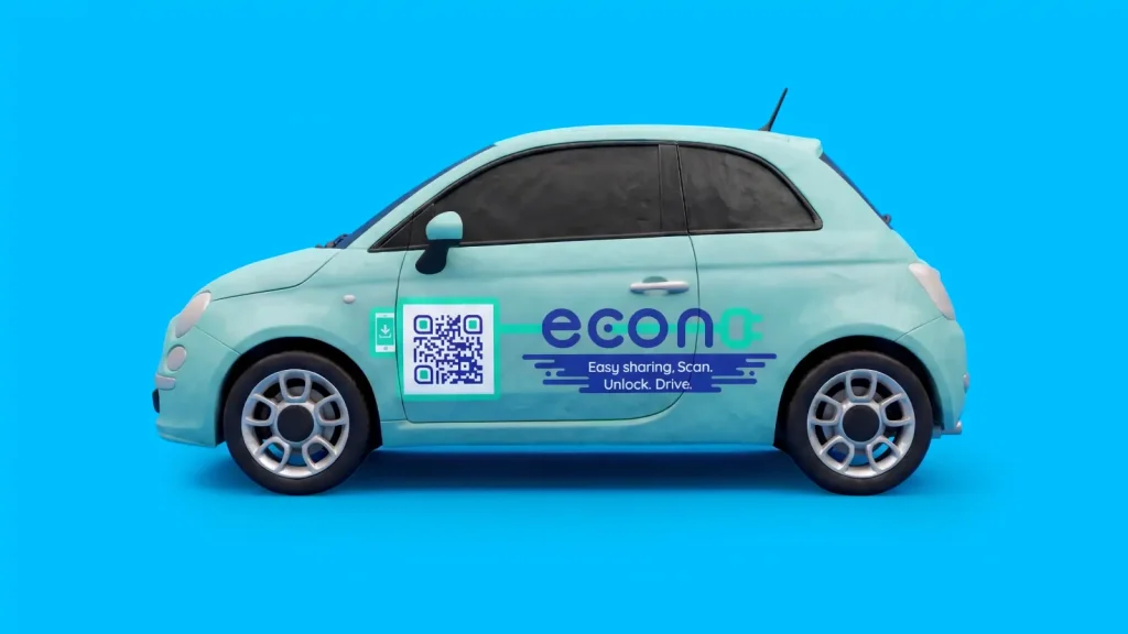 QR Codes on Vehicles