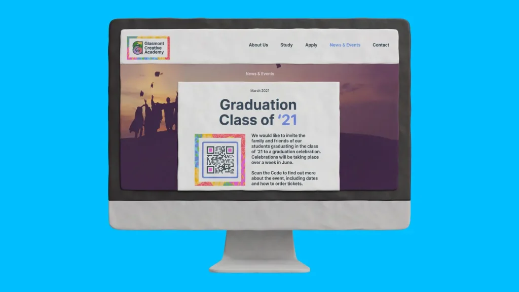 QR Codes on Websites