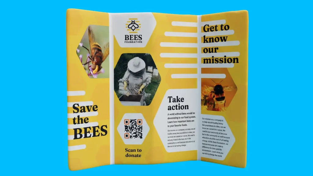 QR Codes on Brochures