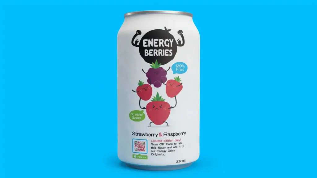 QR Codes on Bottles and Cans