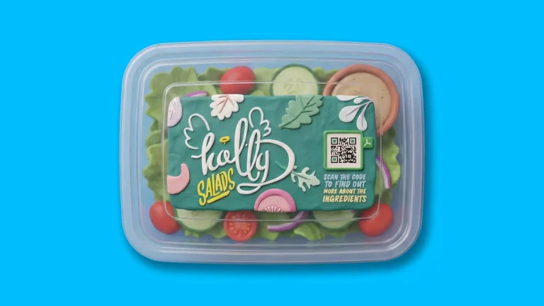 QR Codes on Food Packaging