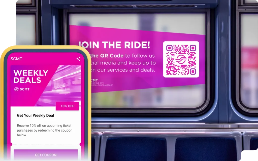 Creative QR Code ideas for public transportation companies