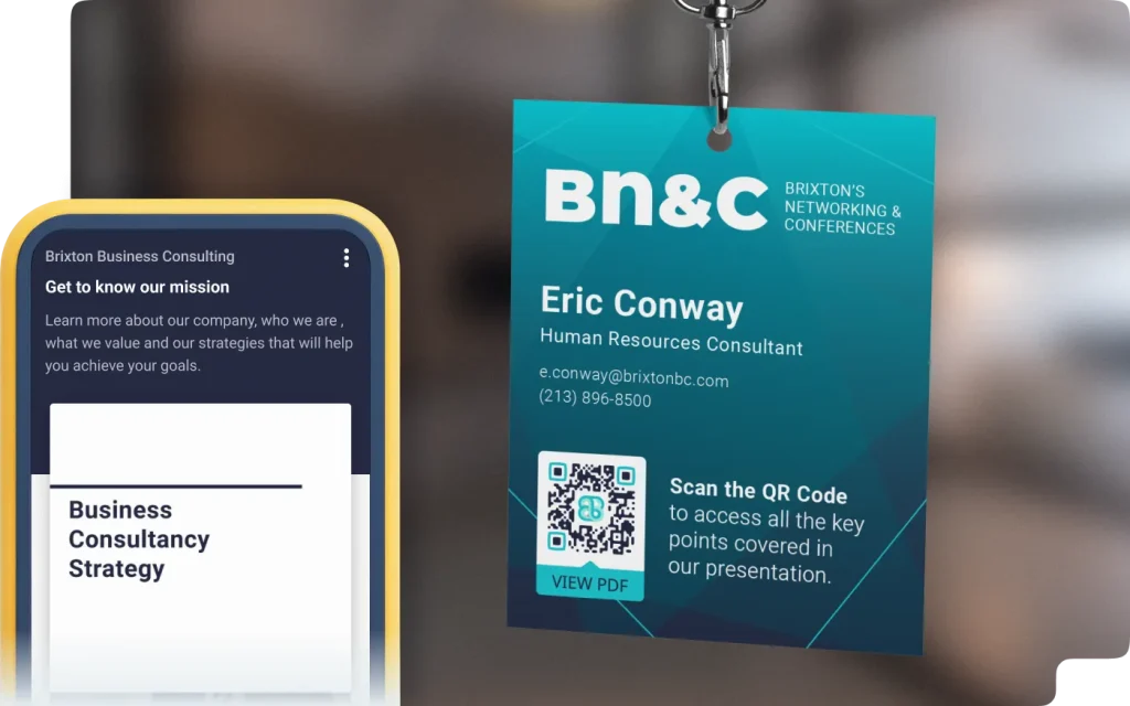 QR Code marketing ideas for business consultants