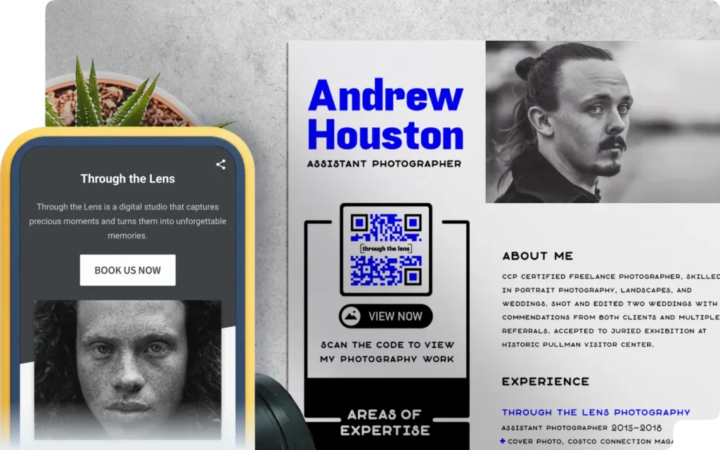 QR Code marketing ideas for photographers and videographers