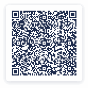 A vCard QR Code example that contains basic contact information