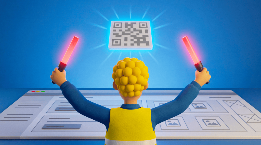 Revamp landing page designs with QR Codes